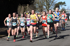 Senior womens Northern 6 Stage Road Relay Champs., Birkenhead Park. Photo: David T. Hewitson/Sports for All Pics